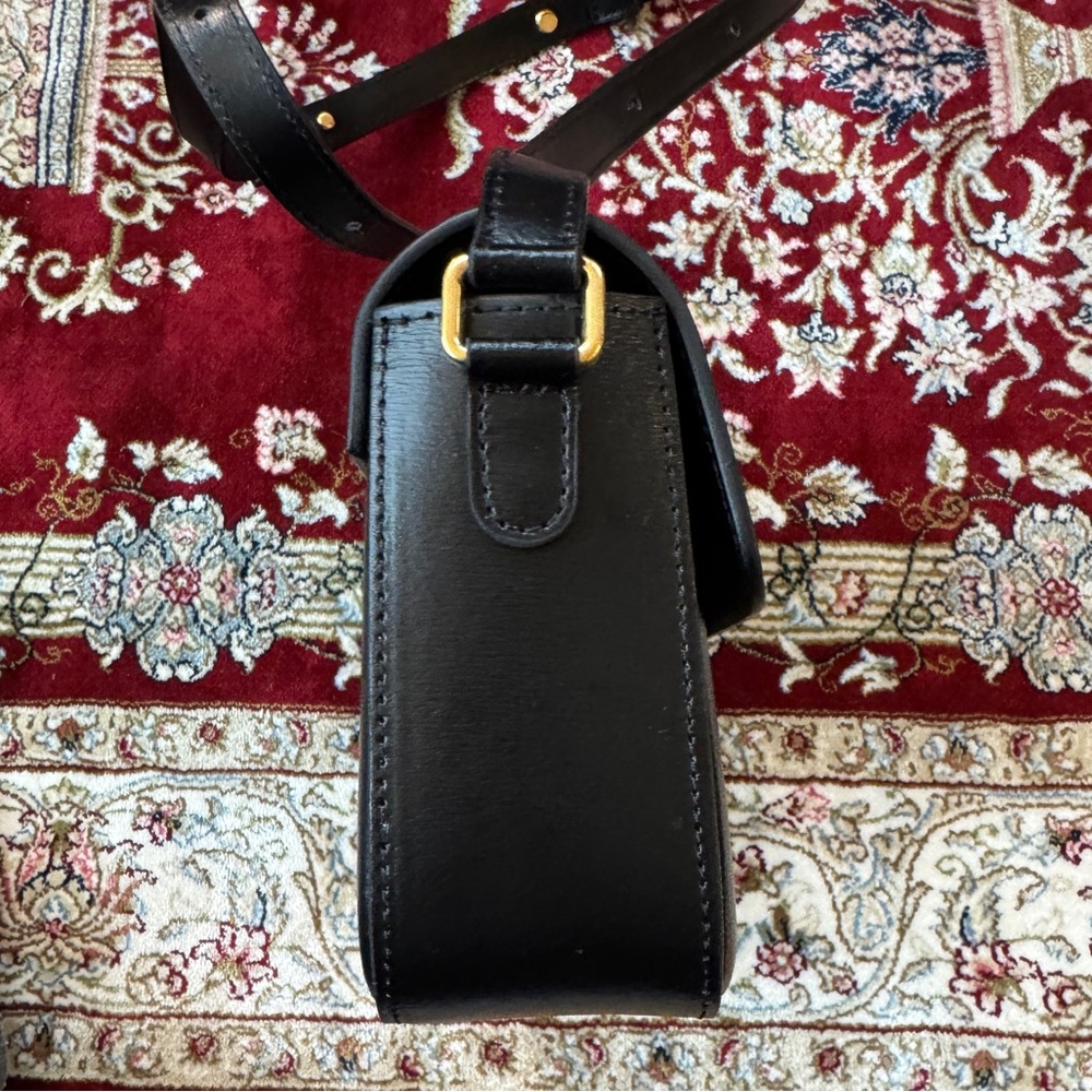 Ateliers Auguste Monceau Baguette Gold Edition in Black Box Leather - Picture 6 of 13